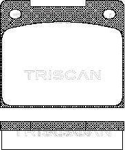 Triscan 8110 10424 - Bremžu uzliku kompl., Disku bremzes ps1.lv