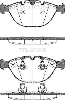 Triscan 8110 11011 - Bremžu uzliku kompl., Disku bremzes ps1.lv