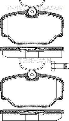 TRUPART DP9981RS - Bremžu uzliku kompl., Disku bremzes ps1.lv