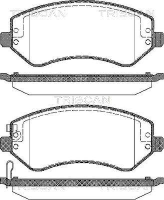 4U Autoparts 22802CR - Bremžu uzliku kompl., Disku bremzes ps1.lv