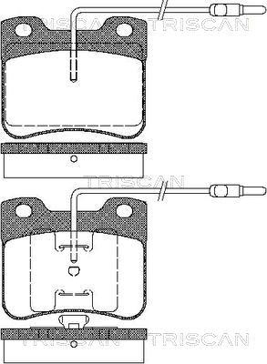 Japanparts JPP-0034 - Bremžu uzliku kompl., Disku bremzes ps1.lv