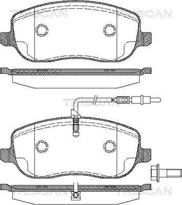 TRUPART DP11556RS - Bremžu uzliku kompl., Disku bremzes ps1.lv