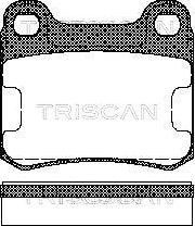 Triscan 8110 23115 - Bremžu uzliku kompl., Disku bremzes ps1.lv