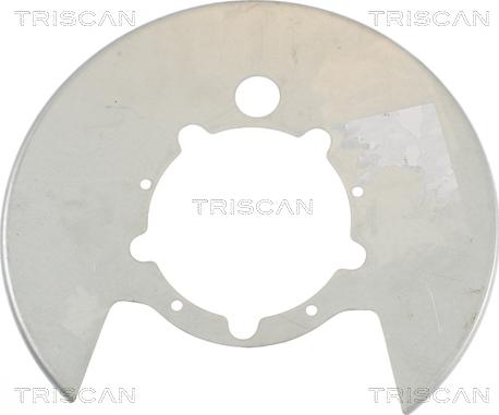 Triscan 8125 15208 - Dubļu sargs, Bremžu disks ps1.lv