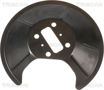 Triscan 8125 16210 - Dubļu sargs, Bremžu disks ps1.lv