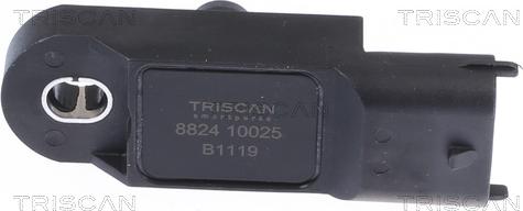 Triscan 8824 10025 - Devējs, Spiediens ieplūdes traktā ps1.lv