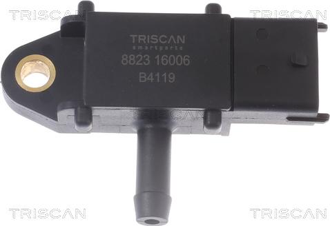 Triscan 8823 16006 - Devējs, Izplūdes gāzu spiediens ps1.lv