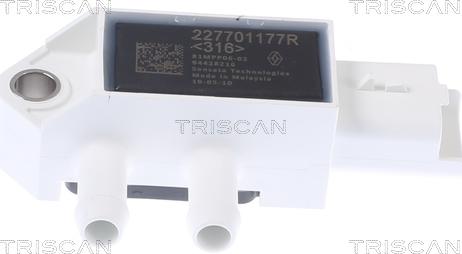 Triscan 8823 10011 - Devējs, Izplūdes gāzu spiediens ps1.lv