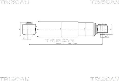 Triscan 8705 43203 - Amortizators ps1.lv