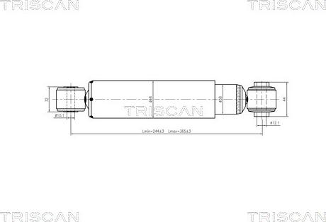 Triscan 8705 15203 - Amortizators ps1.lv