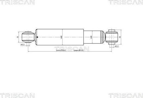 Triscan 8705 15202 - Amortizators ps1.lv