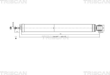 Triscan 8705 16202 - Amortizators ps1.lv