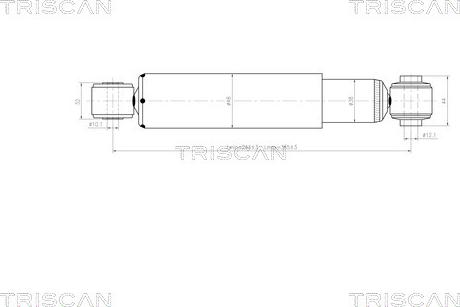 Triscan 8705 10202 - Amortizators ps1.lv