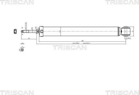 Triscan 8705 13201 - Amortizators ps1.lv