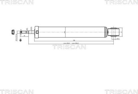 Triscan 8705 29201 - Amortizators ps1.lv