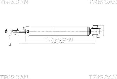 Triscan 8705 29208 - Amortizators ps1.lv