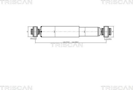 Triscan 8705 28205 - Amortizators ps1.lv