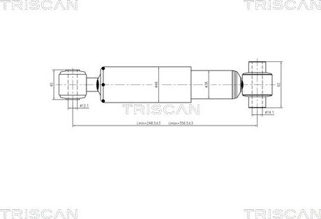 Triscan 8705 28203 - Amortizators ps1.lv