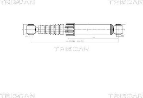 Triscan 8705 28202 - Amortizators ps1.lv