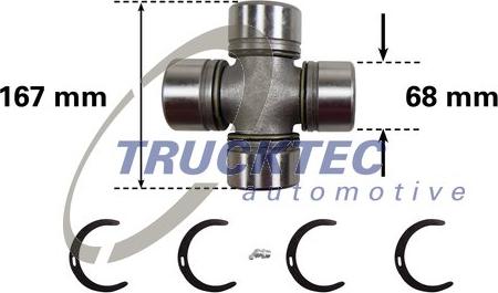 Trucktec Automotive 01.34.037 - Šarnīrs, Garenvārpsta ps1.lv