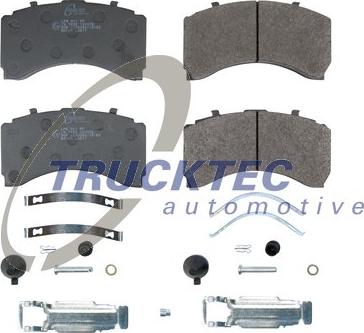 Trucktec Automotive 01.35.951 - Bremžu uzliku kompl., Disku bremzes ps1.lv