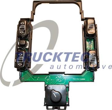Trucktec Automotive 02.42.334 - Slēdzis, Stikla pacēlājmehānisms ps1.lv