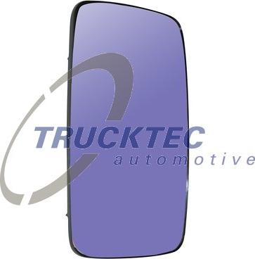 Trucktec Automotive 02.57.028 - Spoguļstikls, Ārējais atpakaļskata spogulis ps1.lv