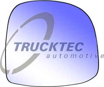 Trucktec Automotive 02.57.156 - Spoguļstikls, Ārējais atpakaļskata spogulis ps1.lv