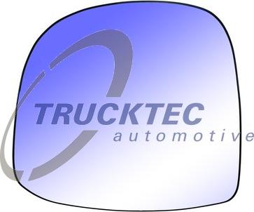 Trucktec Automotive 02.57.157 - Spoguļstikls, Ārējais atpakaļskata spogulis ps1.lv