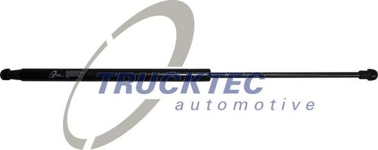 Trucktec Automotive 02.60.554 - Gāzes atspere, Bagāžas / Kravas nodalījuma vāks ps1.lv