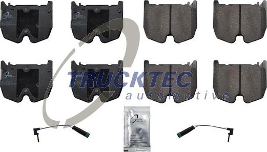 Trucktec Automotive 02.35.457 - Bremžu uzliku kompl., Disku bremzes ps1.lv