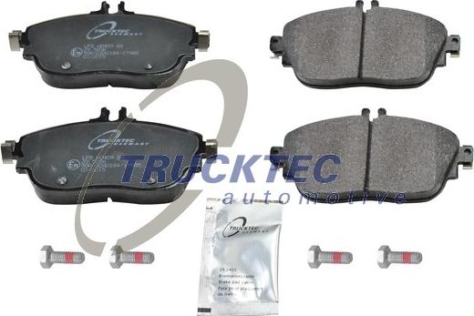 Trucktec Automotive 02.35.432 - Bremžu uzliku kompl., Disku bremzes ps1.lv