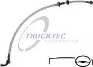 Trucktec Automotive 02.36.030 - Vakuumcauruļvads, Bremžu pastiprinātājs ps1.lv