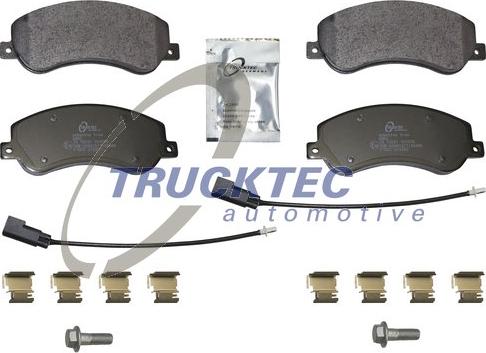 Trucktec Automotive 07.35.328 - Bremžu uzliku kompl., Disku bremzes ps1.lv