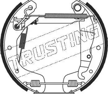 Trusting 5112 - Bremžu loku komplekts ps1.lv