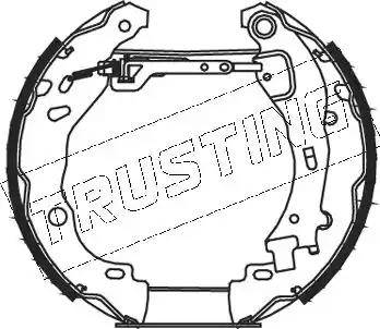 Trusting 5276 - Bremžu loku komplekts ps1.lv