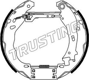 Trusting 647.0 - Bremžu loku komplekts ps1.lv