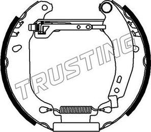 Trusting 6018 - Bremžu loku komplekts ps1.lv