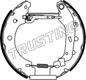 Trusting 6156 - Bremžu loku komplekts ps1.lv