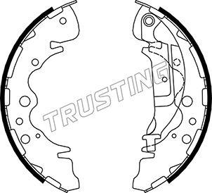 Trusting 049.160 - Bremžu loku komplekts ps1.lv