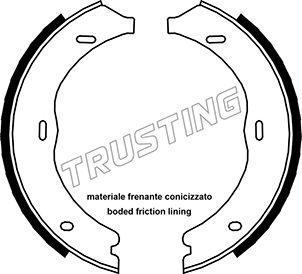 Trusting 052.135 - Bremžu loku kompl., Stāvbremze ps1.lv