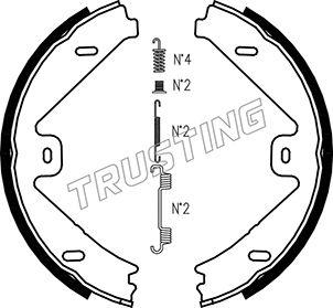 Trusting 052.137K - Bremžu loku kompl., Stāvbremze ps1.lv