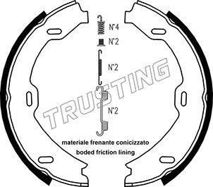 Trusting 052.128K - Bremžu loku kompl., Stāvbremze ps1.lv