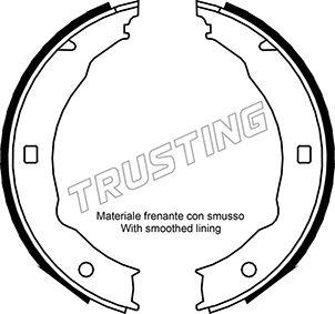 Trusting 079.193 - Bremžu loku kompl., Stāvbremze ps1.lv