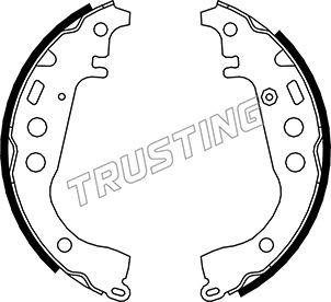 Trusting 115.301 - Bremžu loku komplekts ps1.lv