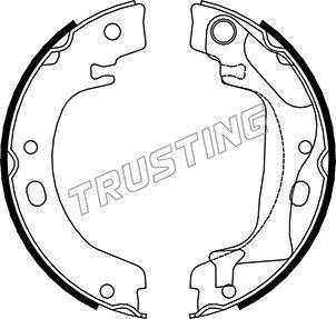 Trusting 115.318 - Bremžu loku kompl., Stāvbremze ps1.lv