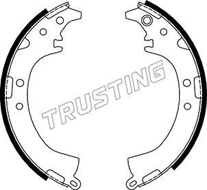 Trusting 115.299 - Bremžu loku komplekts ps1.lv