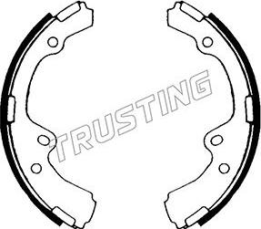 Trusting 115.255 - Bremžu loku komplekts ps1.lv