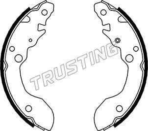 Trusting 111.244 - Bremžu loku komplekts ps1.lv