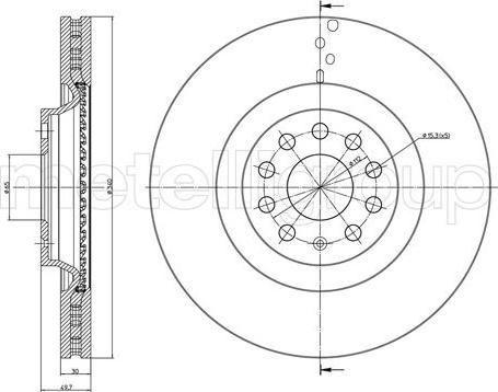 Brake Engineering V2010V - Bremžu diski ps1.lv